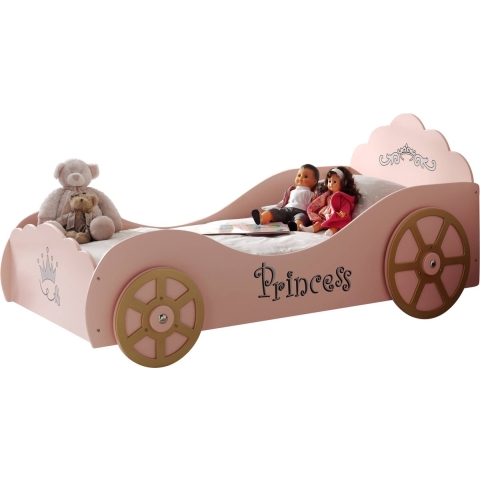 Kinderbed Princess 90x200 Roze