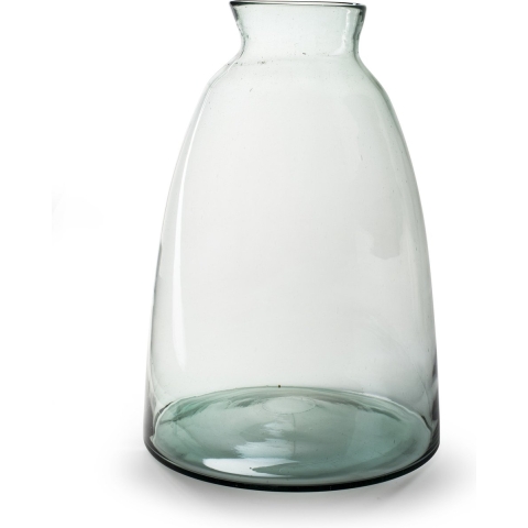 Bloemenvaas - Eco glas transparant - H55 x D38 cm -
