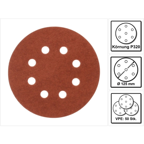 Makita Schuurschijf 125mm A320 velcro - P-43692