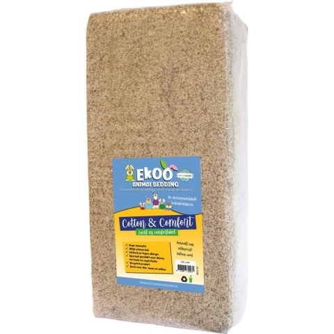 Ekoo Animal Bedding Cotton & Comfort - 140 L
