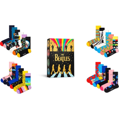 Happy Socks XBEA41-0200 The Beatles Collector’s 24-Pack Gift Set - maat 41-46