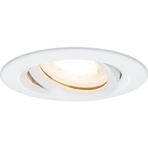 Paulmann Nova inbouwspot LED - IP65 - wit - set van 1 - zwenkbaar - rond - max. 35 W - GU10 of GU5.3