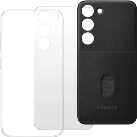 Samsung - Frame Hoesje - Galaxy S23 Plus - Zwart
