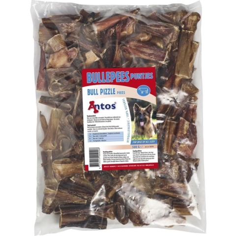 Antos Bullepeespuntjes Hondensnack - 500 g