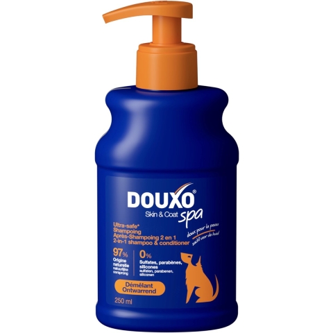 Douxo Spa 2-in-1 shampoo en conditioner voor de hond 2 x 250 ml