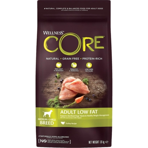 Wellness Core Healthy Weight - Kalkoen - Inhoud - 1,8 kg