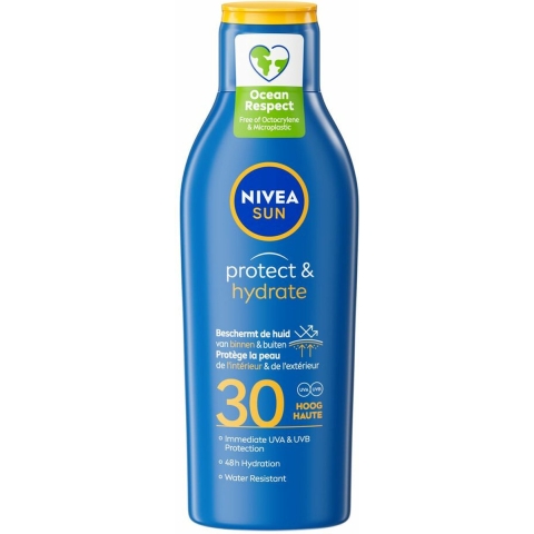 6x Nivea Sun Protect&Hydrate Zonnemelk SPF 30 200 ml