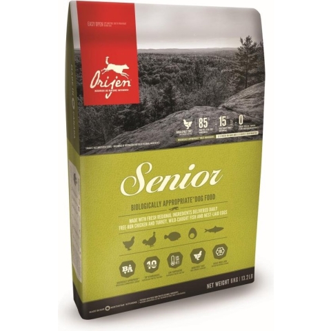 Orijen Whole Prey Senior Dog - Kip & Kalkoen - Hondenvoer - 2 kg