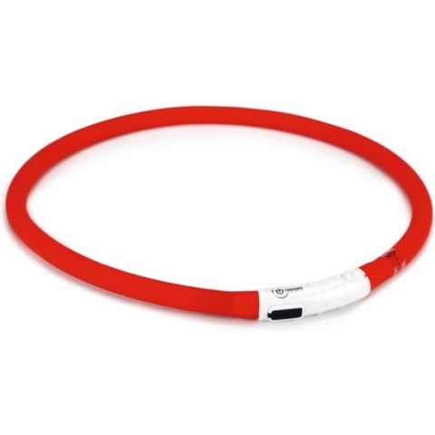 Beeztees Safety Gear Dogini - Halsband Hond - Rood - 70 cm