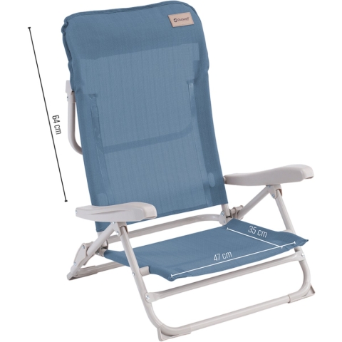 Outwell Camping Furniture Seaford Ocean Blue