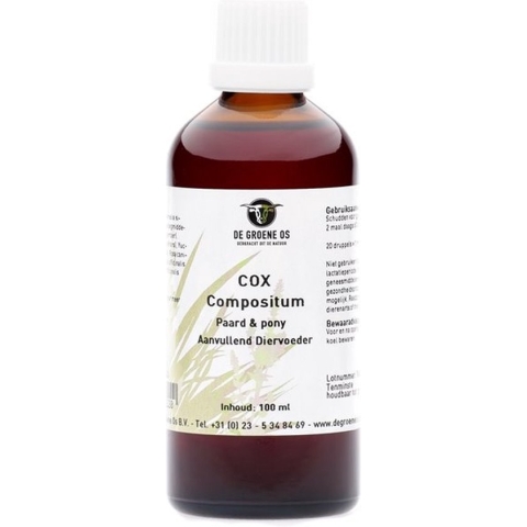 Groene Os Cox Spieren- - pezen- en gewrichtenmiddel Compositum 100 ml.