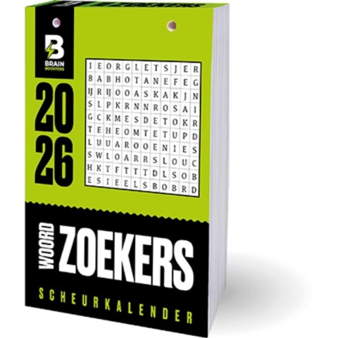 Woordzoekers scheurkalender - 2026 (Paperback)