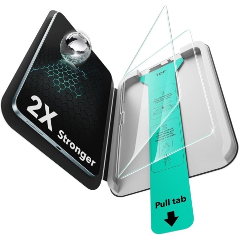 ESR Tempered-Glass 1E11700102 Screenprotector (glas) Apple IPad Air 11 (M3, 2025) 2 stuk(s) Anti-vingerafdruk, Krasvast