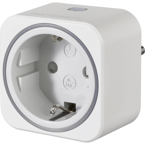 VOLTCRAFT SEM6000 Energiekostenmeter Bluetooth-interface, Gegevensexport, Datalogger, TRMS, Instelbaar stroomtarief, Met App-besturing