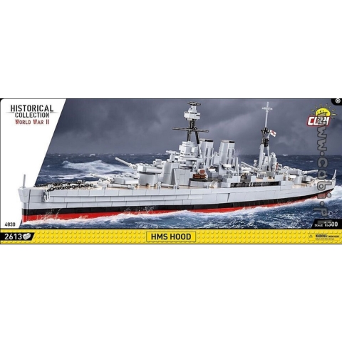 WW2 Historical Collection - HMS HOOD Constructiespeelgoed