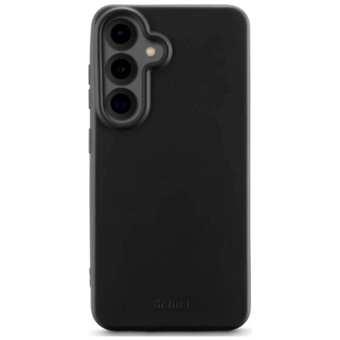 Hama Handyhülle Fantastic Feel für Samsung Galaxy S25, Schwarz Cover Samsung Galaxy S25 Zwart