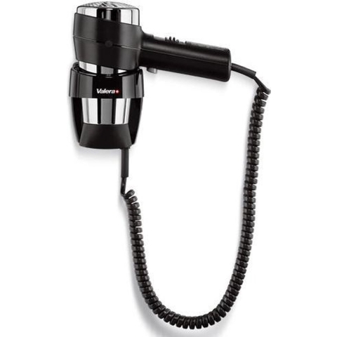 Valera Action Super Plus 1800 542.14/038AB Haardroger met wandhouder Chroom-zwart