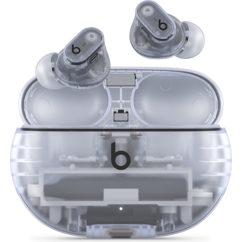 Beats Studio Buds Plus In Ear oordopjes HiFi Bluetooth Stereo Transparant Noise Cancelling, Ruisonderdrukking (microfoon) Oplaadbox, Bestand tegen zweet,