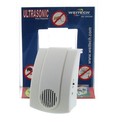 Weitech - pestrepeller muis / spin / insect / vlo op batterij 60m2