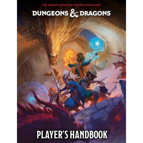 D&D Dungeons&Dragons 5.0 2024 Players Handbook