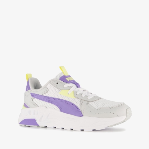 Puma Schoenen - Trinity Lite Jr - White/Lavender Waarschuwing/Gr - Puma - 39 - Schoenen