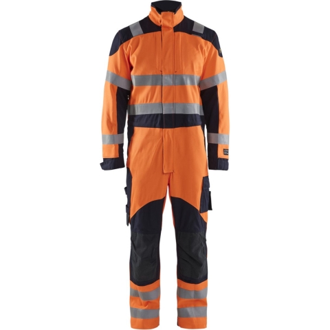 Blåkläder Multinorm inherent overall 60891513 | High-Vis Oranje/Marineblauw | Maat 62 - 7330509721247