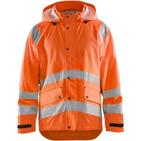Blåkläder Regenjas High-Vis LEVEL 1 43232000 | High-Vis Oranje | Maat XS - 7330509656334