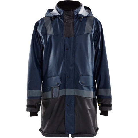 Blåkläder Regenjas LEVEL 2 43212003 | Donker marineblauw/Zwart | Maat 3XL - 7330509661604