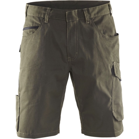 Blåkläder Service short 14991330 | Groen/Zwart | Maat 50 - 7330509549360