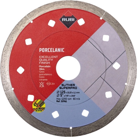 Rubi Diamantschijf Slither 125x22,2mm | SUPERPRO - 32961