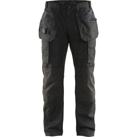 Blåkläder Service werkbroek stretch 14691845 | Zwart | Maat 44 - 7330509509159