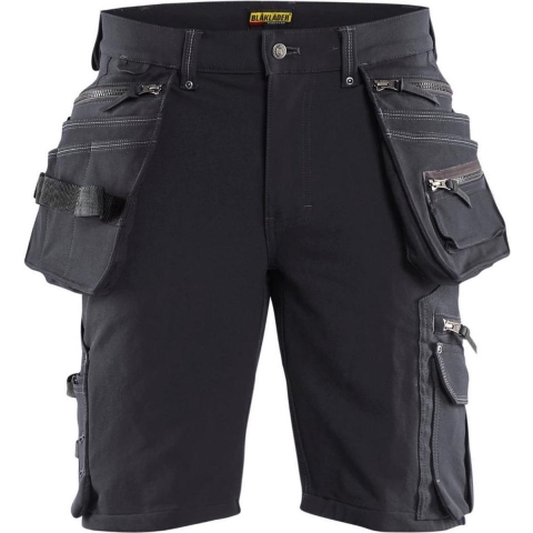 Blåkläder Short 4-weg stretch X1900 19881644 | Donkergrijs/Zwart | Maat 54 - 7330509687765