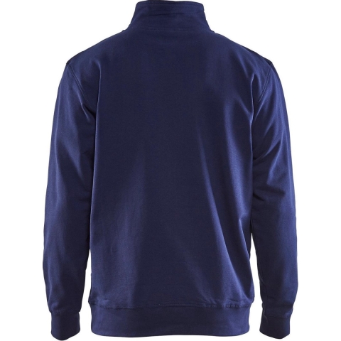 Blåkläder Sweatshirt bicolour met halve rits 33531158 | Zwart/Medium grijs | Maat XXL - 7330509813997