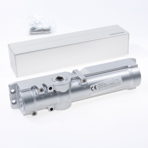 ASSA ABLOY DC347 Design deurdranger EN 5-7 | exclusief arm | kleur zilver EV1. | 180-15 ° - A000303822