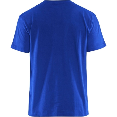Blåkläder T-Shirt bicolour 33791042 | Korenblauw/Zwart | Maat M - 7330509604106