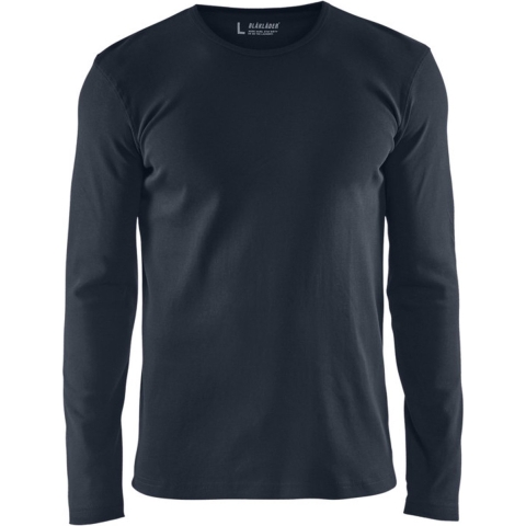Blåkläder T-Shirt Langemouw 33141032 | Donker marineblauw | Maat S - 7330509602713