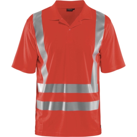 Blåkläder UVPoloshirt High-Vis 33911011 | High-Vis Rood | Maat L - 7330509501184