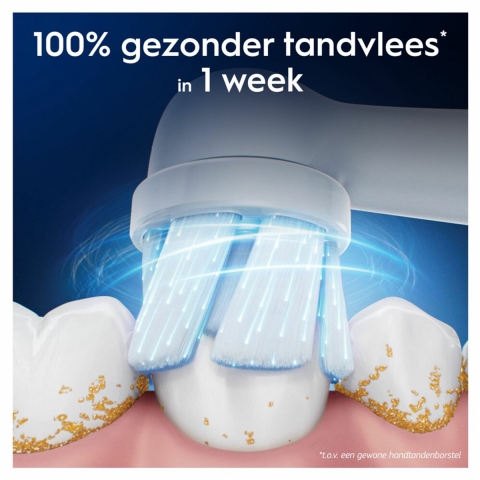 6x Oral-B Opzetborstels iO Gentle Care Wit 6 stuks