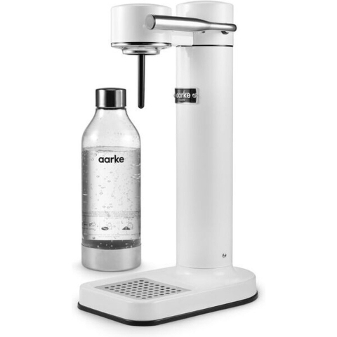 AARKE Carbonator II Sodamaker - Bruiswatertoestel - Roestvrijstaal - Wit
