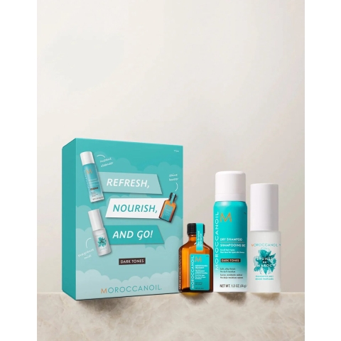 Moroccanoil Refresh, Nourish&Go Kit Dark Tones