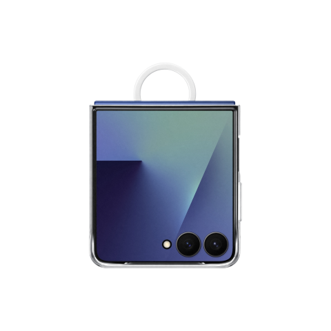 Samsung Ring Telefoonhoesje Voor Samsung Galaxy Z Flip 7 Transparant