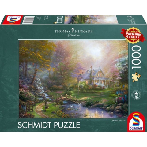 Kinkade A mother's perfect day - 1000 stukjes - Puzzel