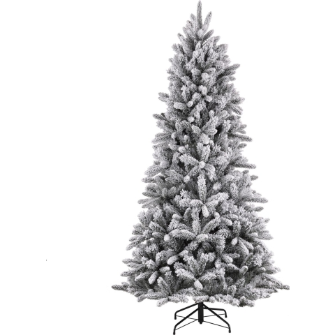Black Box Trees Snowdon Kunstkerstboom - H155 xØ102 cm - Groen Frosted