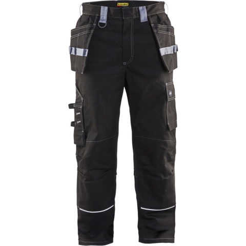 Blåkläder Vlamvertragende werkbroek 14611516 | Zwart/Grijs | Maat 56 - 7330509638873
