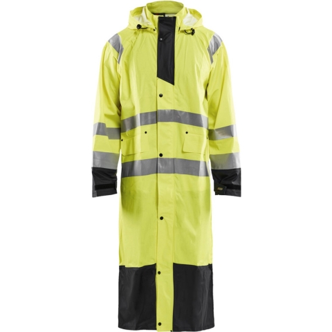 Blåkläder Regenjas High-Vis LEVEL 1 43252000 | High-Vis Geel/Zwart | Maat S - 7330509571361
