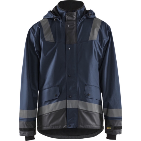 Blåkläder Regenjas LEVEL 2 43222003 | Donker marineblauw/Zwart | Maat L - 7330509659786