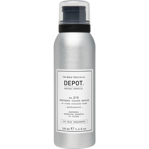 Depot NO. 210 Temporary Colour Mousse Anthracite 100ml