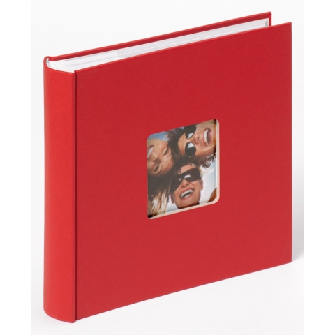 WALTHER DESIGN Walther Memo Album Fun Rood 28x26cm ME-116-R Insteekalbum
