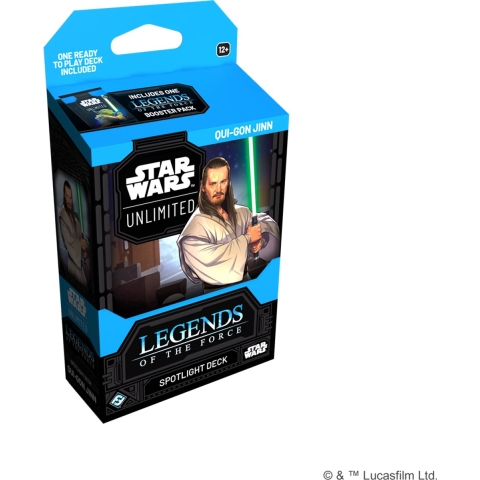 Star Wars: Unlimited TCG Legends of the Force Qui-Gon Jinn Spotlight Deck