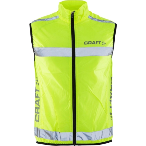 Craft Active Run Safety Vest veiligheidsvest geel unisex, M